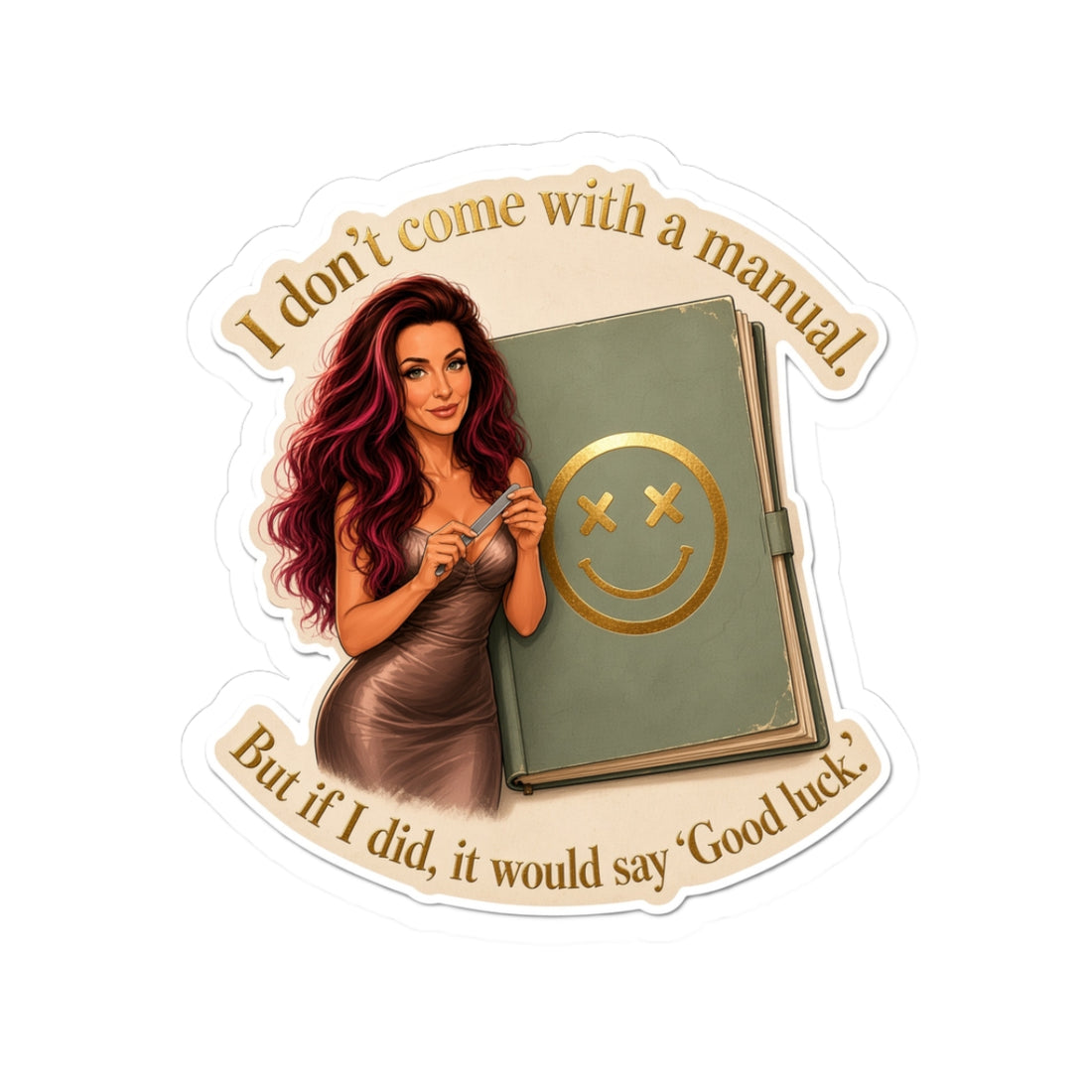 Sticker — "I don&