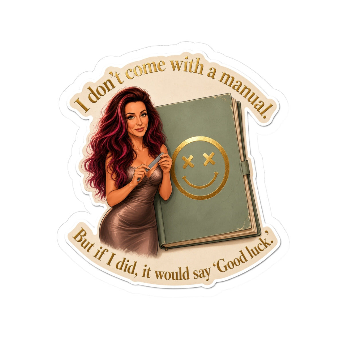 Sticker — "I don&