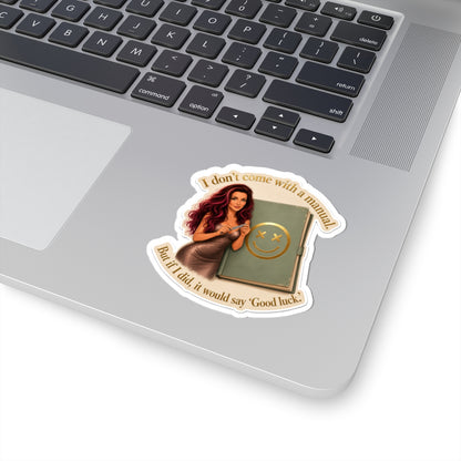 Sticker — "I don&