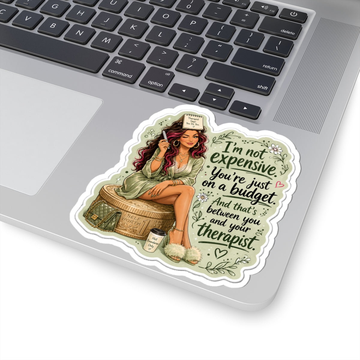Sarcastic Sticker — "I&