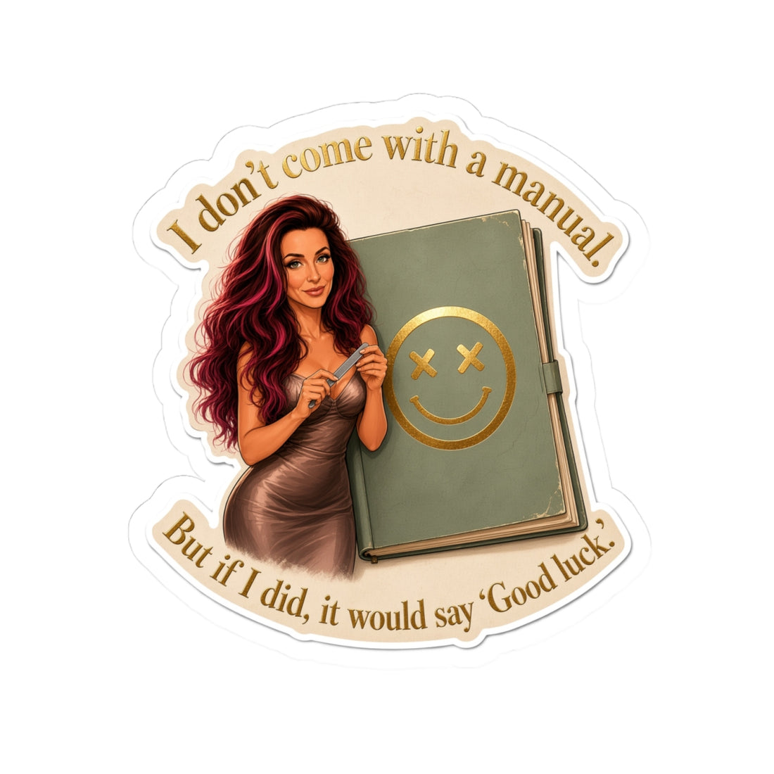 Sticker — "I don&