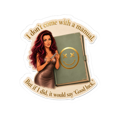 Sticker — "I don&